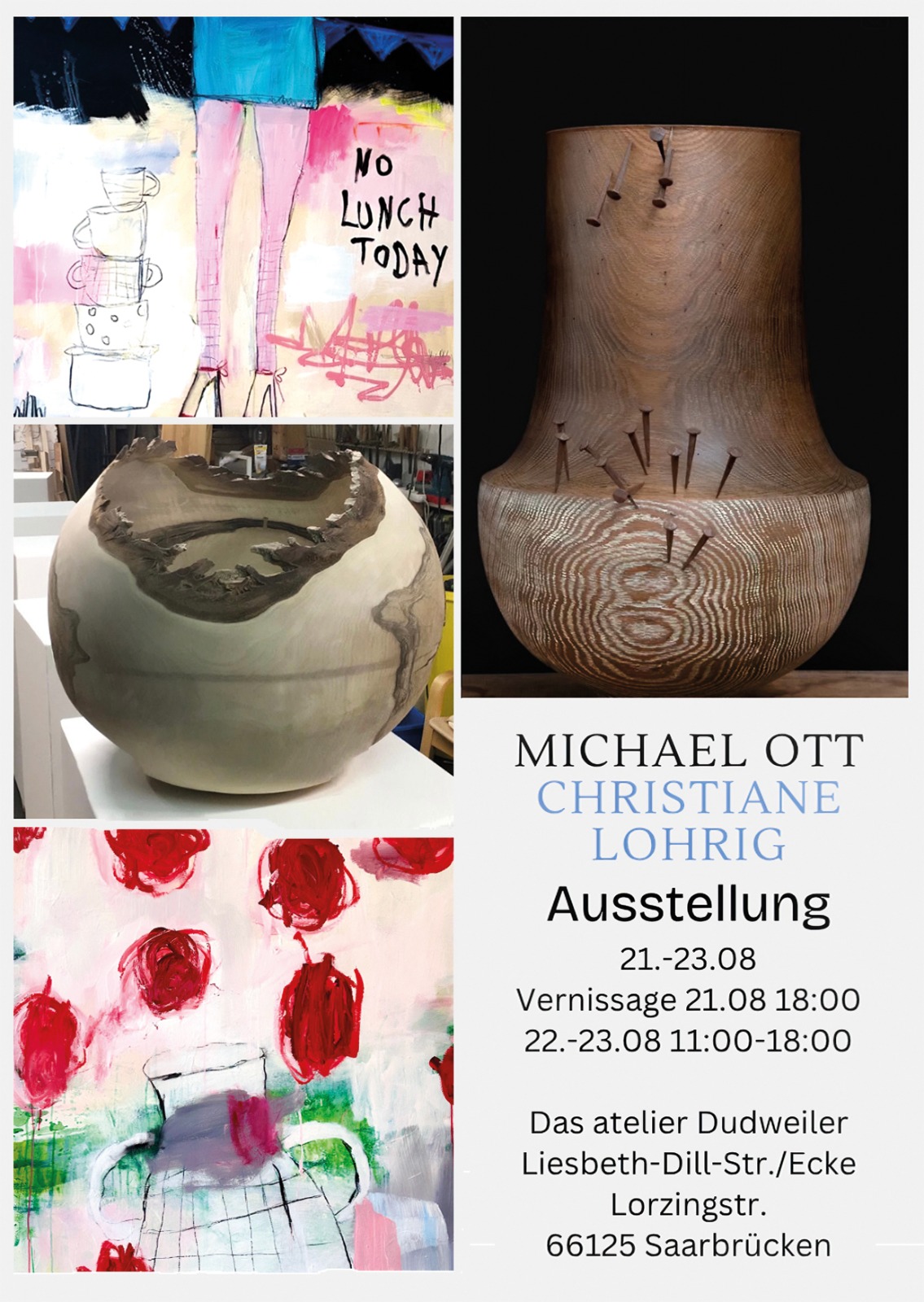 Christiane & friends Ausstellung Michael Ott, Christiane Lohrig